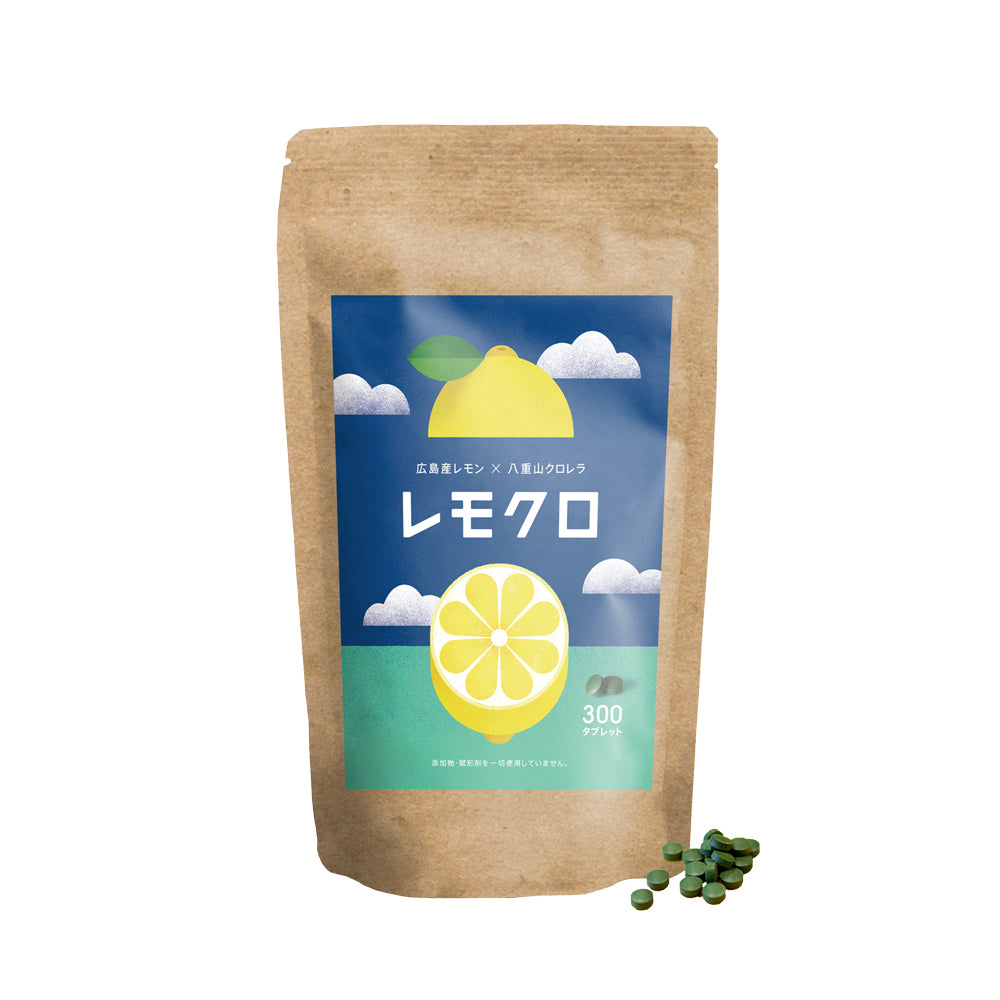 値段広島産レモン×八重山クロレラ　レモクロ　6袋セット アロマグッズ